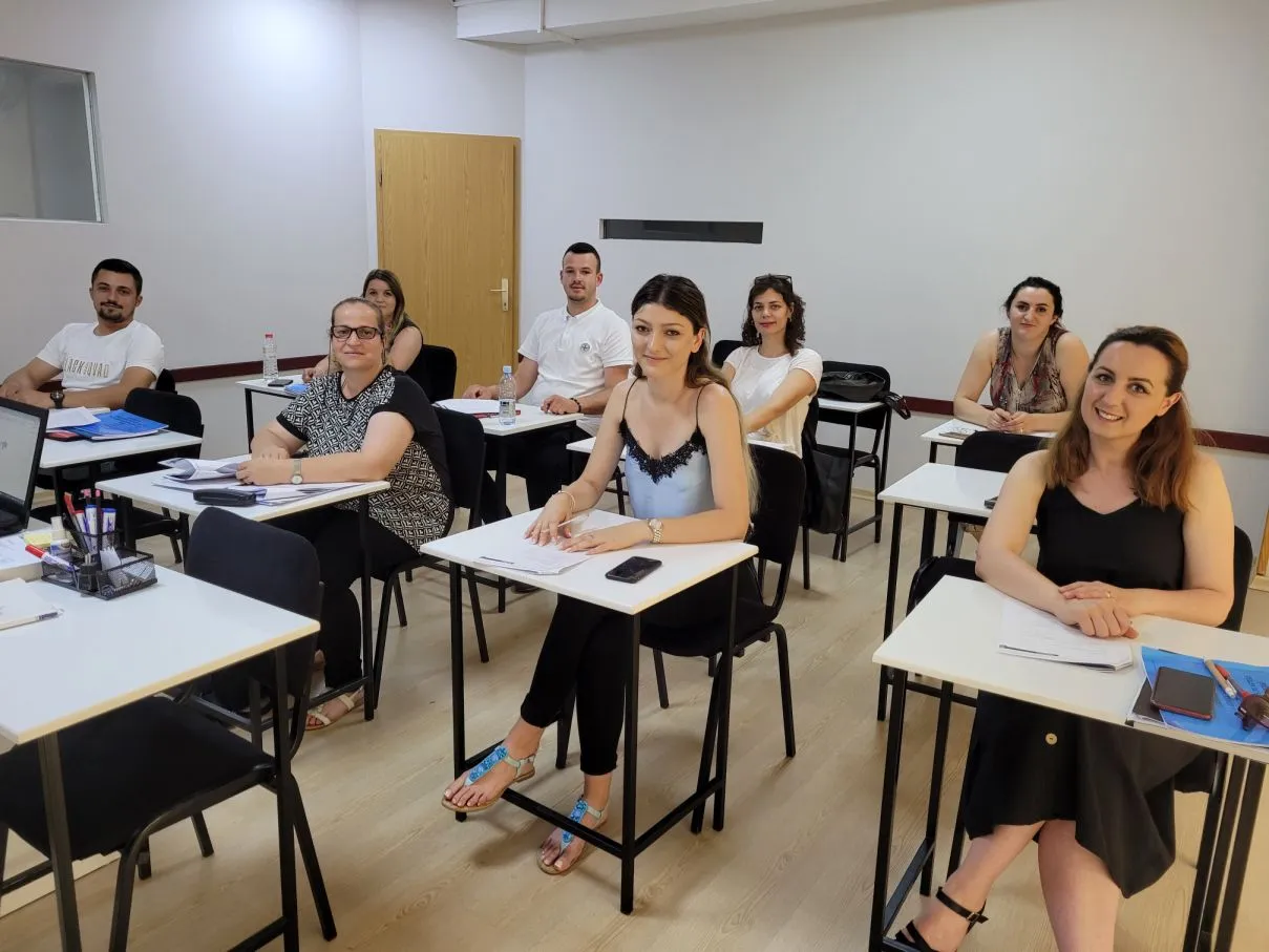 Kandidate në provimin ECL të gjermanishtes në Prishtinë