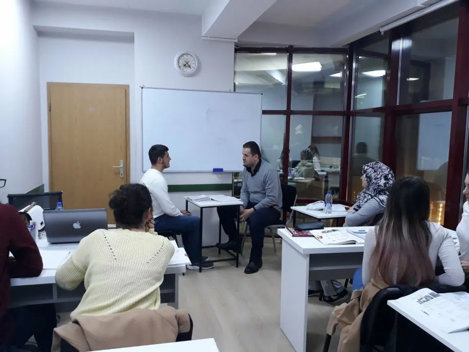 Ligjëratë e gjermanishtes në Eurolingua Zentrum
