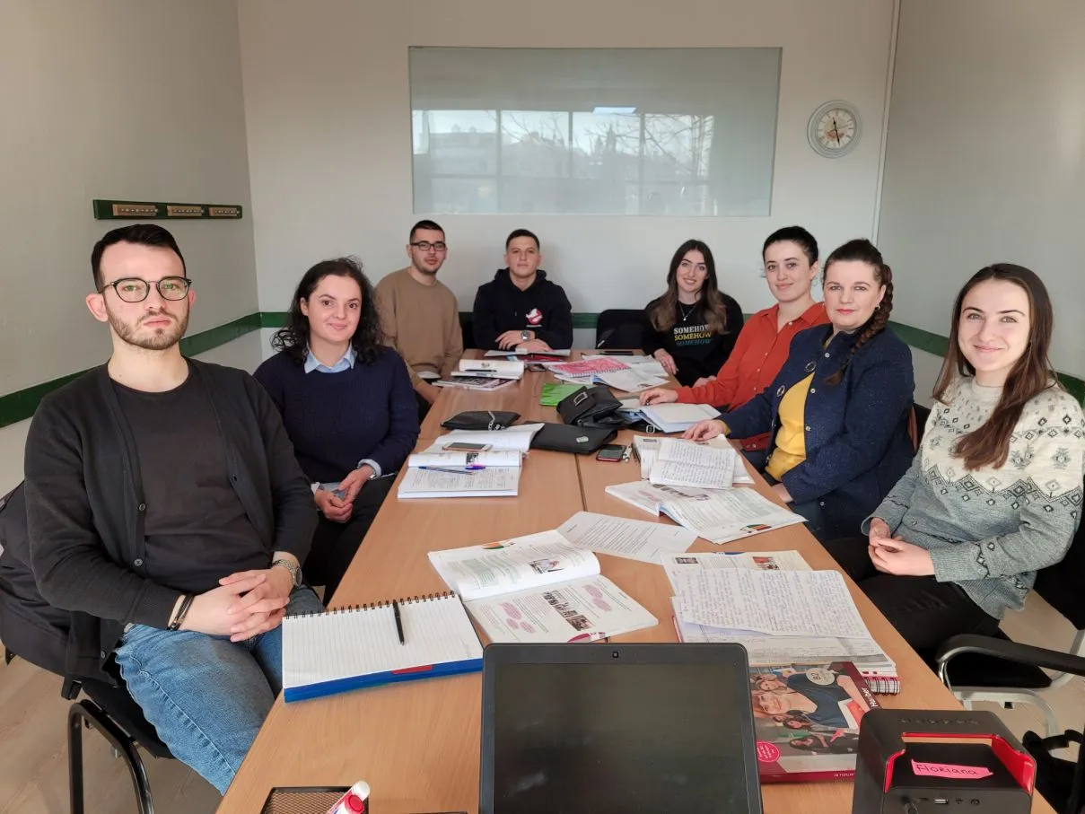 Kandidatë të provimit ECL në Eurolingua Zentrum