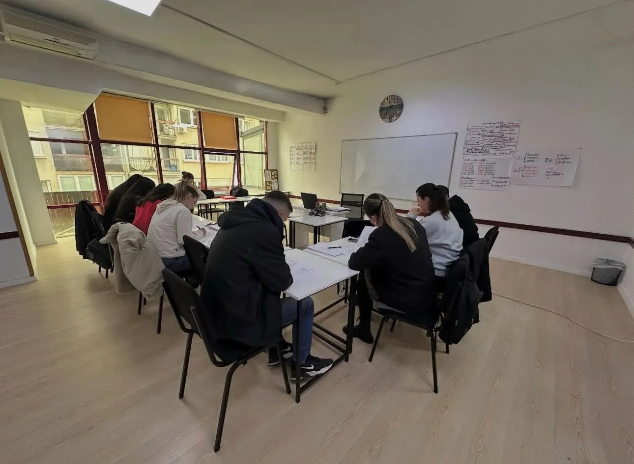 Kurs gjermanisht për të rritur në klasë